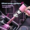 Powerful Pink Portable Vacuum Cleaner for Cars - Image 3