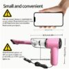 Powerful Pink Portable Vacuum Cleaner for Cars - Image 9