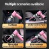 Powerful Pink Portable Vacuum Cleaner for Cars - Image 5