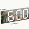 1pc LED Digital Alarm Clock - 图片 3