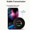 Mini LED Bathroom Speaker with USB Charging - Image 5
