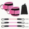 6pcs Ankle Resistance Bands with Handles