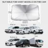 Foldable Car Windshield Sunshade - 图片 7