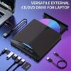 Portable 7-in-1 USB 3.0 CD/DVD Drive