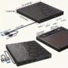8-in-1 Ultra-Slim Portable External CD/DVD Drive - 图片 5