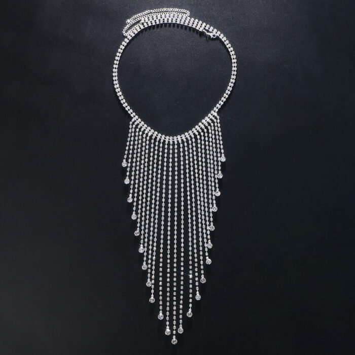 The New High-quality Irregular Tassel Skirt Body Chain - 图片 6