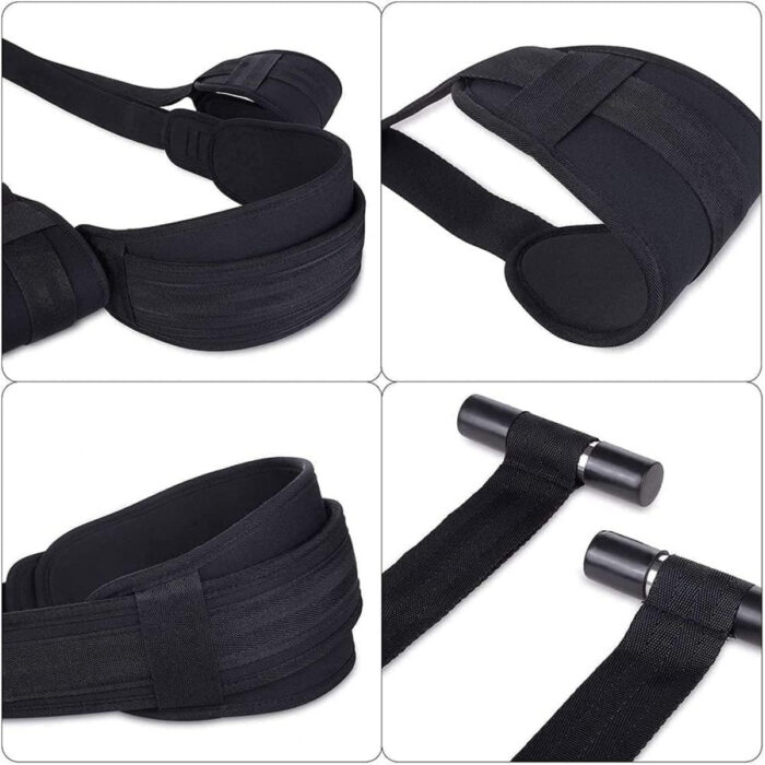 Sex Swing Furniture Bedroom SM Restraint Kit Adult Items Door Strap Game Sex Toys Bondage Equipment Accessories Auxiliary Items Couple Wrist And Ankle Thigh Straps Rope Knotting Tools - 图片 6
