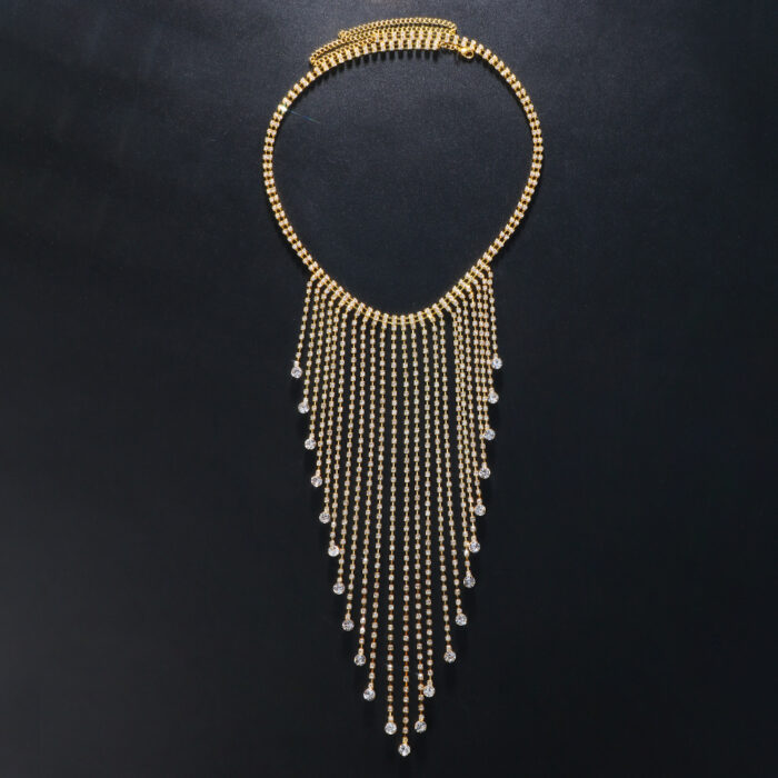 The New High-quality Irregular Tassel Skirt Body Chain - 图片 5
