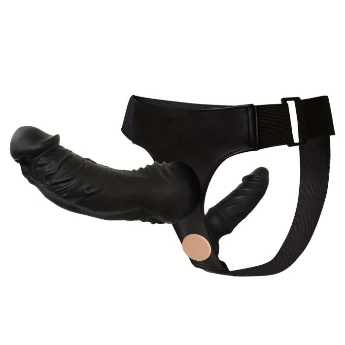 1pc Strap On Harness Dildos Female Sex Toys, Detachable Liquid Silicone Dildos Adult Sex Toy for Vagina G Spot Anal Stimulation, Elastic Adjustable Waist Realistic Penis for Women Lesbian Couples Sex Fun Game - 图片 9
