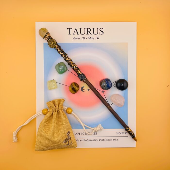[Magic Crystal] Zodiac Crystal Magic Wand And Zodiac Crystal Stones Set - Cosplay, Magic Props - Jewelry, Gemstone Collection, Gift for Men & Women - Festival Ornament, Holiday Decor, Christmas, Halloween, Easter, New Year, Valentine's Day - 图片 17