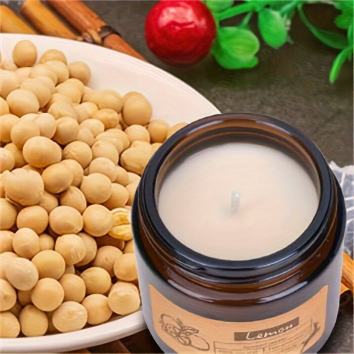 6pcs Aromatherapy Scented Candles for Home Natural Decorative Soy Candles In Glass Jars Portable Travel Candles Yoga Mother's Day Valentine's Day Birthday Gift for Father's Day - 图片 6