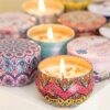 Scented Candles Gift Set, 8% Essential Oil, 4pcs Aromatherapy Candle, Relax Gifts for Women, 120H Burning, Candles for Home Scented, Ideal for Birthday, Christmas, Thanksgiving, Mother's Day - Image 9