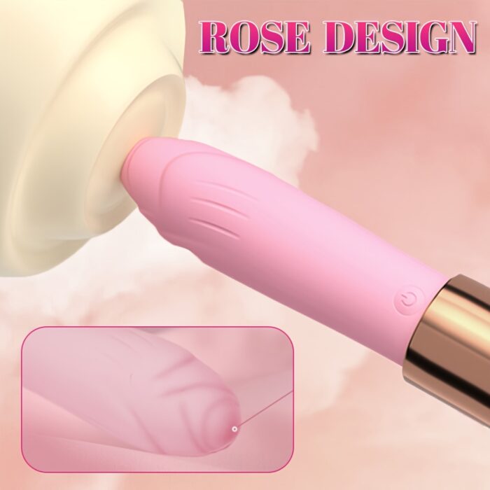 1pc Brush Vibrator Wand Magic Female Sex Toy, Silicone Mini Vibrator Adult Sex Toy for Nipple G-spot Clitoris Massager with 10 Vibration Modes, Detachable Makeup Brush Sex Tool for Women Couples - 图片 7
