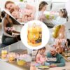 Pack of 2 Orange & Vanilla Blossom Odor Elimination Scented Candles Gift Set for Women, Soy Wax Candles for Home - Image 3