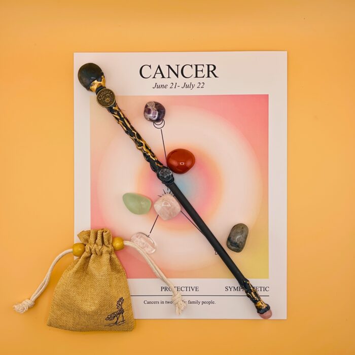 [Magic Crystal] Zodiac Crystal Magic Wand And Zodiac Crystal Stones Set - Cosplay, Magic Props - Jewelry, Gemstone Collection, Gift for Men & Women - Festival Ornament, Holiday Decor, Christmas, Halloween, Easter, New Year, Valentine's Day - 图片 13