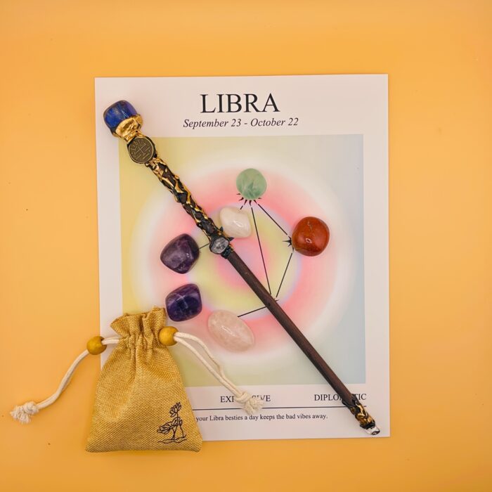 [Magic Crystal] Zodiac Crystal Magic Wand And Zodiac Crystal Stones Set - Cosplay, Magic Props - Jewelry, Gemstone Collection, Gift for Men & Women - Festival Ornament, Holiday Decor, Christmas, Halloween, Easter, New Year, Valentine's Day - 图片 8