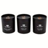 [Scented Soy Candle] E Orchish Scented Soy Candle | Jasmine, Tea, Lavender, Berry, Cherry, Zen Tea, Peach Fragrances - Round Black Jar with Golden Accents, Ideal for Parties, Weddings, Anniversaries, Holidays, Home Decor - 图片 5
