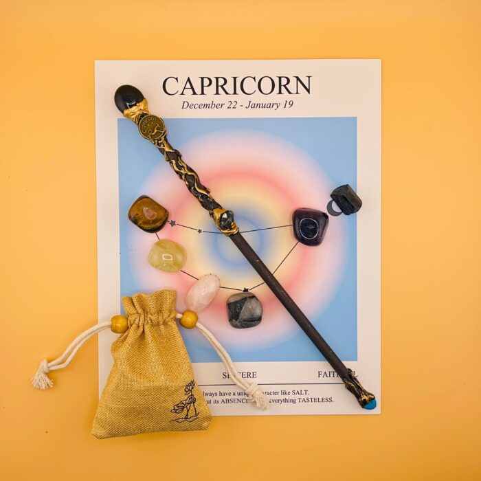 [Magic Crystal] Zodiac Crystal Magic Wand And Zodiac Crystal Stones Set - Cosplay, Magic Props - Jewelry, Gemstone Collection, Gift for Men & Women - Festival Ornament, Holiday Decor, Christmas, Halloween, Easter, New Year, Valentine's Day - 图片 5