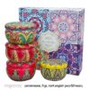 Scented Candles Gift Set, 8% Essential Oil, 4pcs Aromatherapy Candle, Relax Gifts for Women, 120H Burning, Candles for Home Scented, Ideal for Birthday, Christmas, Thanksgiving, Mother's Day