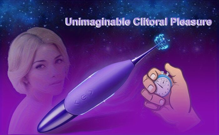 1pc High Frequency Powerful Female Vibrating Clitoral G Spot Stimulator With Whirling Motion - Adult Toys For Women Couples - 图片 2