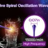1pc High Frequency Powerful Female Vibrating Clitoral G Spot Stimulator With Whirling Motion - Adult Toys For Women Couples - Image 14