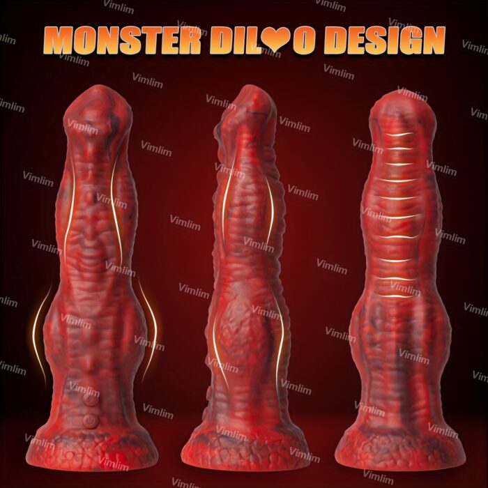 Dildo - Remote Control 8.86 Inch Big Monster Dildos Female Sex Toys, Realistic Thrusting Dildo Vibrator With 3 Thrusting & 10 Vibration Mode, Liquid Silicone G Spot Vibrator Adult Sex Toys With Suction Cup For Women - 图片 11