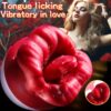 3-in-1 Sexy Rose Clitoral Vibrator - Multi-Functional Oral Sucking, Portable Pussy Licking Massage, Silent Clitoral Stimulation, and Licking Stress Relieving - Designed for Womens Pleasure and Satisfaction, Ideal for Solo Play or Couples Intimacy - 图片 2