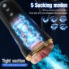 Simulation Electric Plane Cup, Crotch Self-Therapy, TPE Material Cannon Pocket Cat, Soft and Comfortable Material, with 3D Realistic Textured Vaginal Toy, Male Adult Self-Therapy Electric Toy - 图片 8