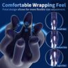 1pc Male Masturbator anatomy Exerciser - USB Rechargeable, 10-Speed Vibrating Glans Massager for Endurance & Pleasure,, Latex-Free Adult Sex Toy - Image 9