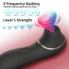 USB Rechargeable Deluxe Female Sucking Vibrator Sex Toys, 5 Frequency Sucking - Powerful, Quiet And Portable, Ergonomically Designed For Intimate Pleasure. - Image 10
