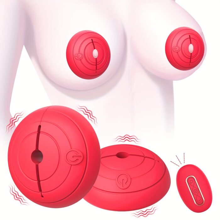 Vibrating Nipple Clamps For Women Sexual Pleasure, Remote Control Nipple Toys Vibrator With 3 Adjustable Clamping Forces X 10 Vibration Modes, Adult Sex Toy For Couples Female - 图片 6