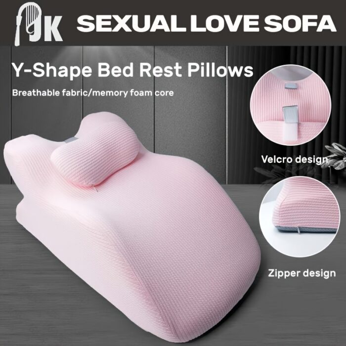 Sex Love Sofa, Sex Ramp Pillow | The Stealth Pleasure Wedge - Ergonomic Memory Foam For Deeper Intimacy & 75% Less Fatigue |Multi-Position Support | Hidden Toy Storage & Anti-Slip Fabric | Luxury Backrest | Available In 3 Colors - 图片 11