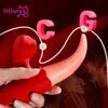 1pc 2 In 1 Lick Suck Vibrators For Women Licking Tongue Clitoris Stimulator G Spot Massager Vagina Sucking Female Pleasure Sex Toys.. - 图片 11