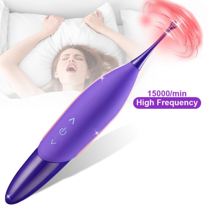 1pc High Frequency Powerful Female Vibrating Clitoral G Spot Stimulator With Whirling Motion - Adult Toys For Women Couples - 图片 10
