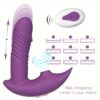 [9 Modes Sucking Vibrator] 9 Vibrating Sucker 9 Thrusting Dildo Modes Clitoral G Spot Vibrators - Sucking Stimulation Vibrator for Women - Adult Sex Toy for Woman Female Couples - Image 9