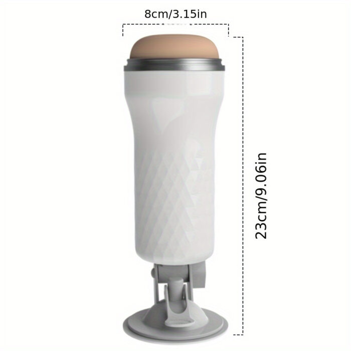 Male Toy Penis Trainer Male Suction Cup Masturbation Cup No Need to Wear A Condom No Need to Hold Silicone 1pc Adult Products - 图片 8