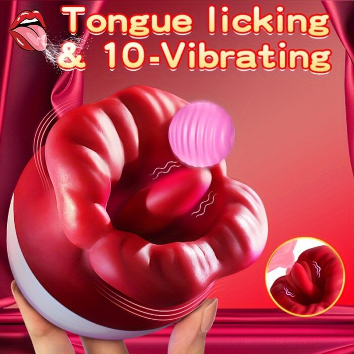 3-in-1 Sexy Rose Clitoral Vibrator - Multi-Functional Oral Sucking, Portable Pussy Licking Massage, Silent Clitoral Stimulation, and Licking Stress Relieving - Designed for Womens Pleasure and Satisfaction, Ideal for Solo Play or Couples Intimacy - 图片 8