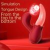 1pc 2 In 1 Lick Suck Vibrators For Women Licking Tongue Clitoris Stimulator G Spot Massager Vagina Sucking Female Pleasure Sex Toys.. - 图片 10