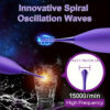 1pc High Frequency Powerful Female Vibrating Clitoral G Spot Stimulator With Whirling Motion - Adult Toys For Women Couples - Image 9