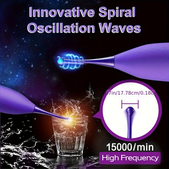 1pc High Frequency Powerful Female Vibrating Clitoral G Spot Stimulator With Whirling Motion - Adult Toys For Women Couples - 图片 9