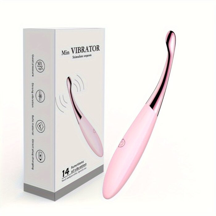 14 Frequency Female Masturbation Point Pen, Vibrator, Stimulator, Portable Handheld Female Vibrator, G-spot Breast Massage Masturbation Point Vibrator - 图片 10