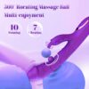 1pc Realistic Dildo G Spot Vibrator Female Sex Toy, Rotation And Vibrating Butterfly Clitoral Stimulator Adult Sex Toys Dildos, Rabbit Vibrators For Women And Couple - Image 7