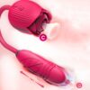 Rose Sex Toy Dildo Vibrator: 3-in-1 Rose Sex Stimulator for Women with 10 Sucking & Thrusting Dildo G-Spot Vibrators - Adult Sex Toys for Couples - Image 7