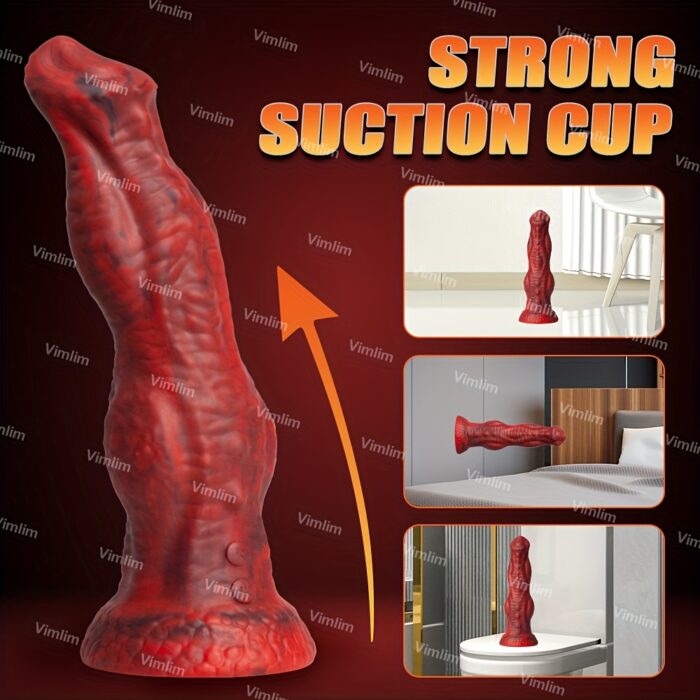 Dildo - Remote Control 8.86 Inch Big Monster Dildos Female Sex Toys, Realistic Thrusting Dildo Vibrator With 3 Thrusting & 10 Vibration Mode, Liquid Silicone G Spot Vibrator Adult Sex Toys With Suction Cup For Women - 图片 6