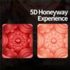 1pc Male Vibrating Oral Masturbation Cup, 10 Frequencies with Tongue Licking Mouth and Tight Soft Vagina, Strong Clamping Suction, 5D Vagina and Deep Throat Love, Lipstick Mouth Fun, Male Toys, Penis Trainer Exerciser, Airplane Cup - 图片 5