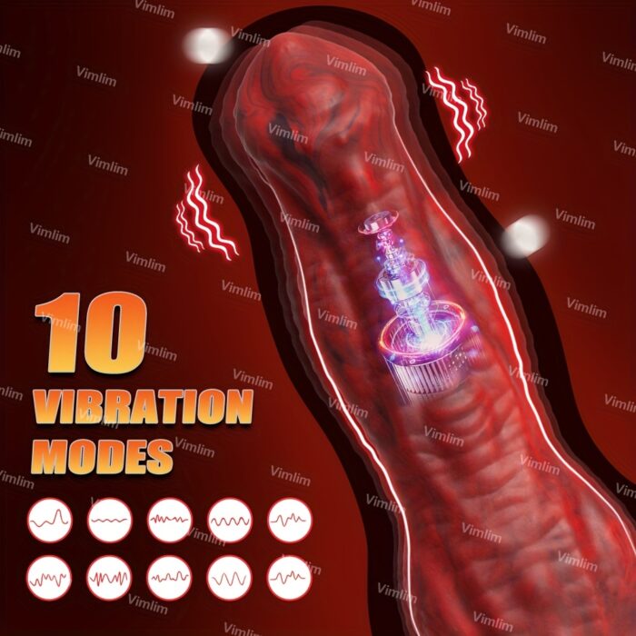 Dildo - Remote Control 8.86 Inch Big Monster Dildos Female Sex Toys, Realistic Thrusting Dildo Vibrator With 3 Thrusting & 10 Vibration Mode, Liquid Silicone G Spot Vibrator Adult Sex Toys With Suction Cup For Women - 图片 5