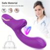 Rabbit Sucking Vibrator for Clitoral G Spot Stimulation, Adult Sex Toys for Women Couple, Vibrating Finger Massager with 10 Suction and 10 Vibration Modes - 图片 6