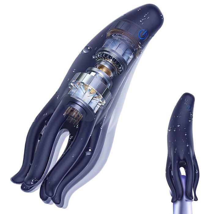 1pc Male Masturbator anatomy Exerciser - USB Rechargeable, 10-Speed Vibrating Glans Massager for Endurance & Pleasure,, Latex-Free Adult Sex Toy - 图片 2