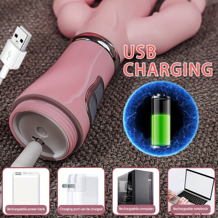1pc Vibrating Stick Massager 3in 1 G-spot vibrator with 12 different vibration modes, adult toy simulating penis sex toys suitable for female couples - 图片 2