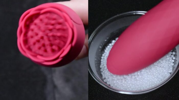 1pc Vibrator Wand Female Rose Sex Toy, Clit Stimulator Vibrators Adult Sex Toys for Clitoral Nipple G Spot Massager with 10 Vibration Modes, Magic Wand with Wrapping Vibrating Design for Women Couple Sex Games - 图片 3